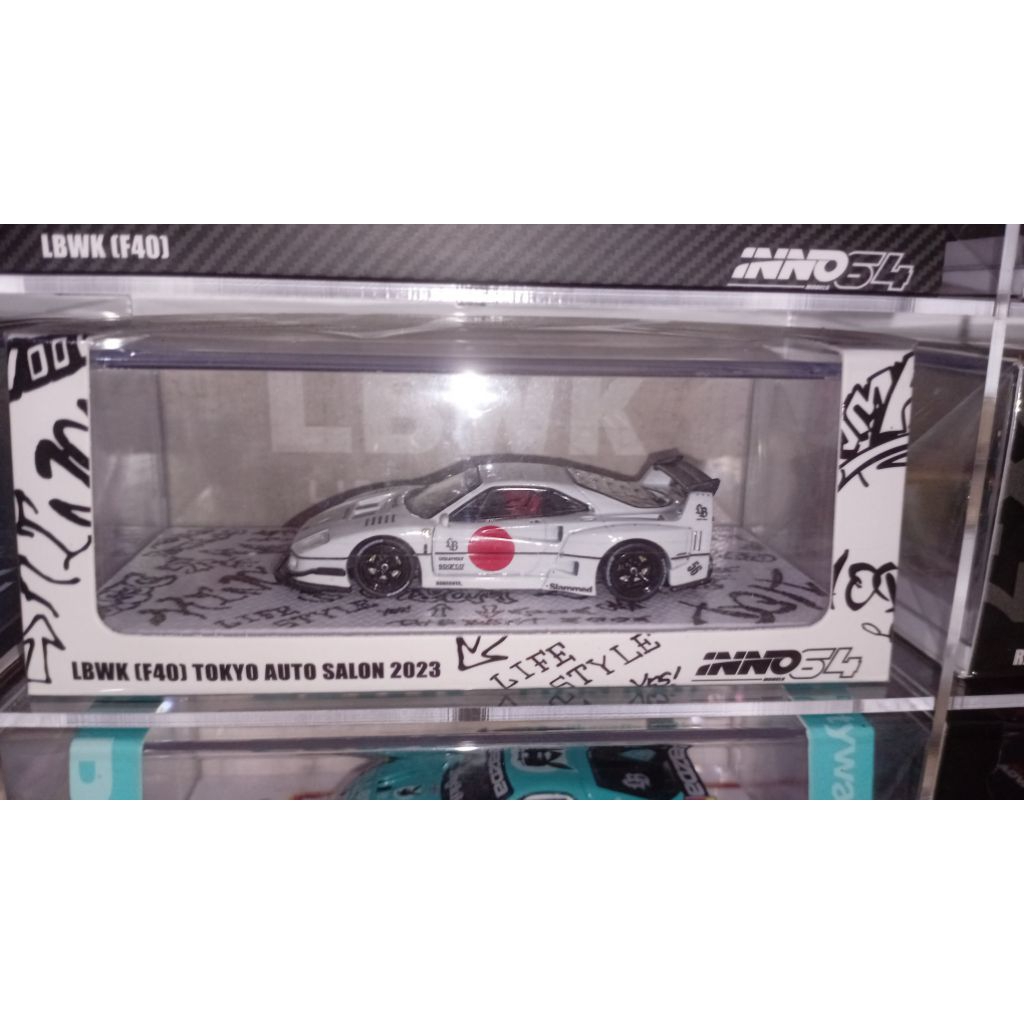inno64 ferrari f40 white