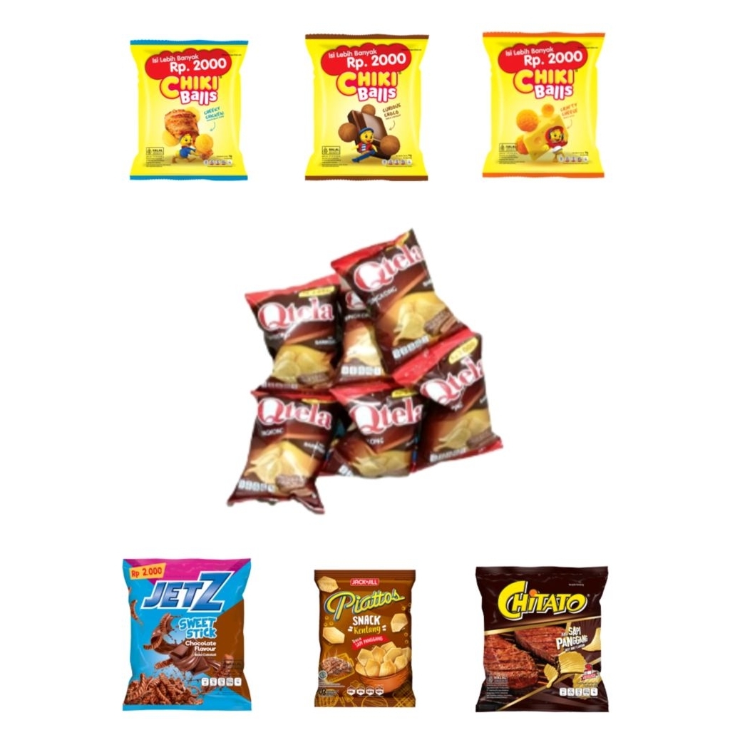 Chitato/chikiballs/Qtela/piattos/JetzRenceng
