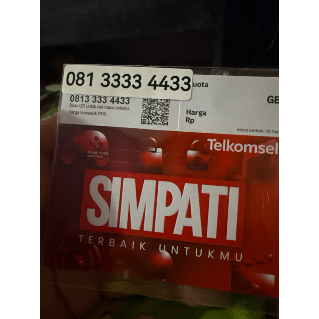 nomor cantik nomer kartu perdana Telkomsel simpati 11digit 11 digit 13 133 1333 13333 33 333 3333 34