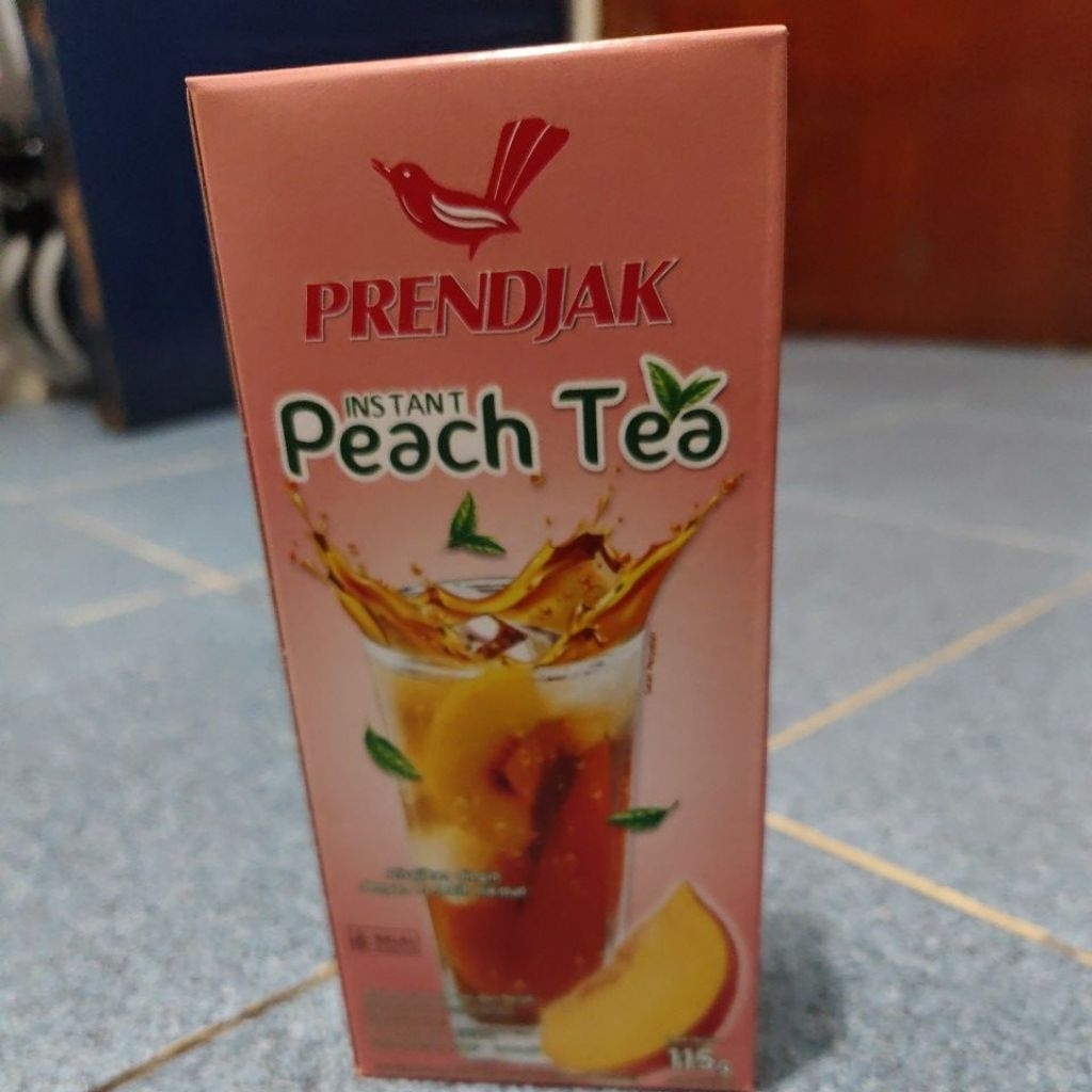 Teh prendjak instan peach tea