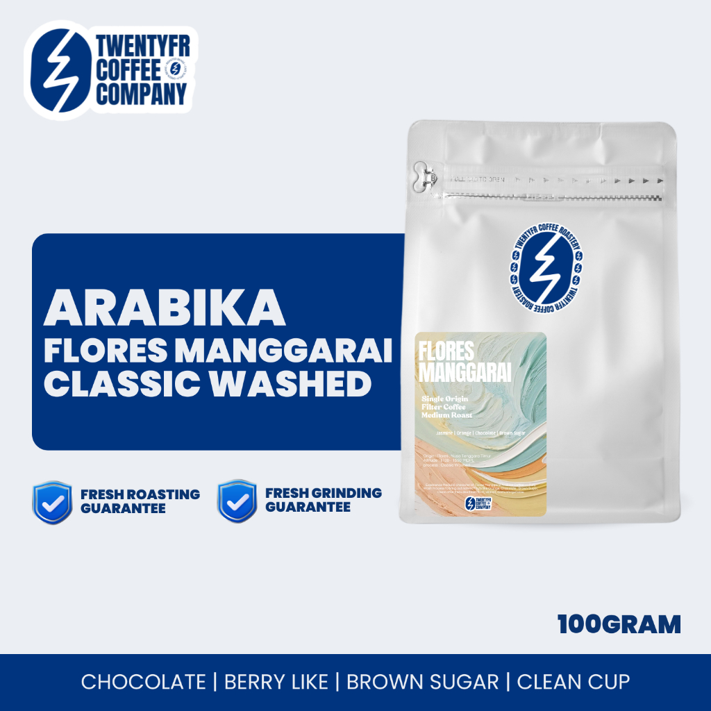 Biji Kopi Arabika Flores Manggarai - Biji Kopi Arabika Flores 100gr