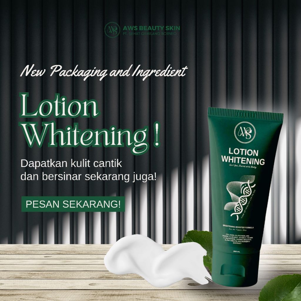 Lotion Whitening aws beauty skin