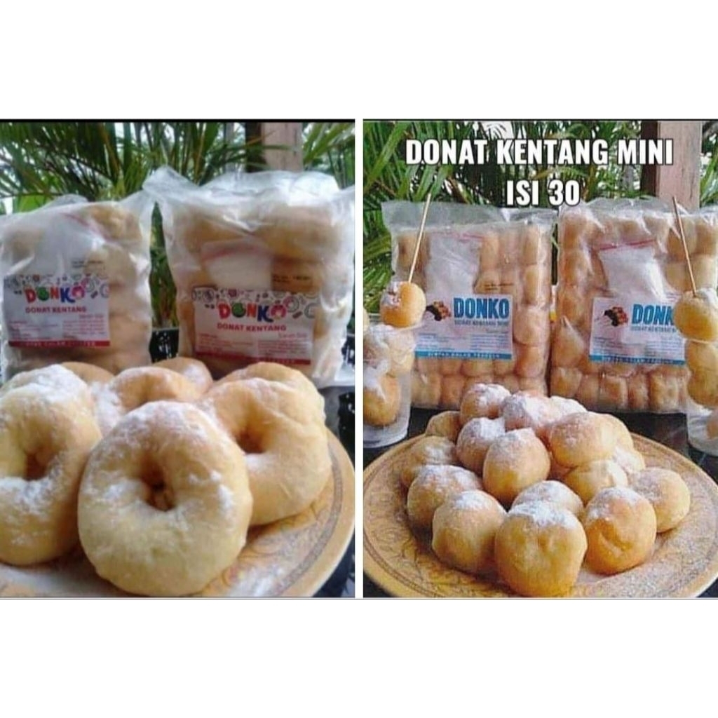 donat kentang isi 10 / 30 mini