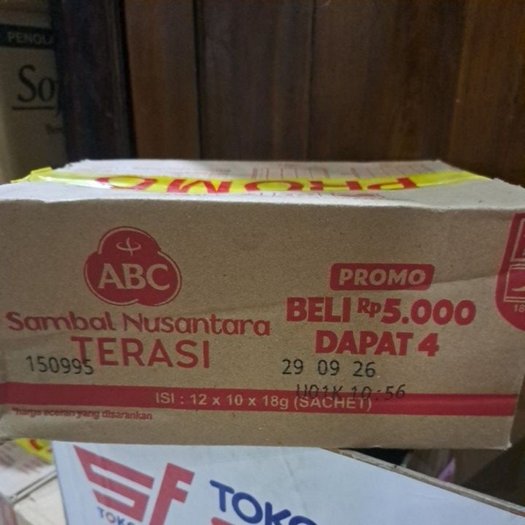sambal terasi abc 1 dus isi 12 renteng