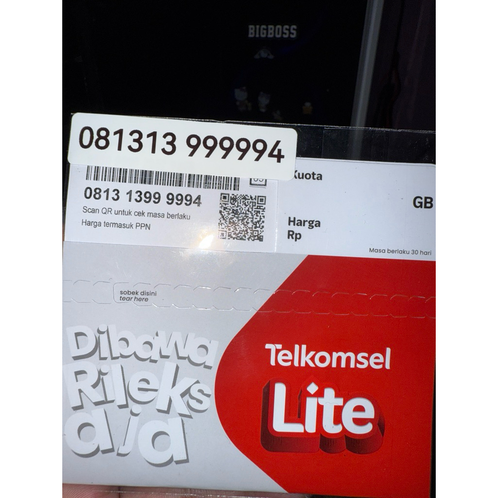 Nomor cantik Telkomsel Simpati kartu perdana nomer cantik Simpati 4G LTE 13 131 1313 131399 1313999 