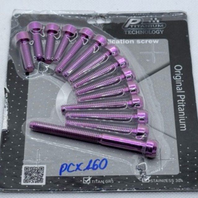 BAUT TITANIUM CVT SET PCX 160