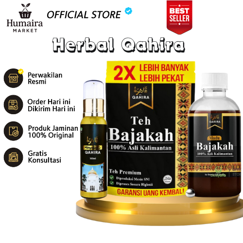 Herbal Qahira Minyak Qahira + Madu Bajakah + Teh Bajakah Solusi Segala Penyakit Terbukti Ampuh