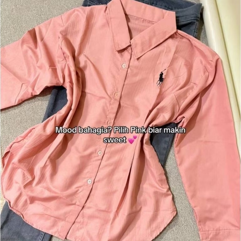 KEMEJA POLO/KEMEJA WANITA/ATASAN WANITA/POLO