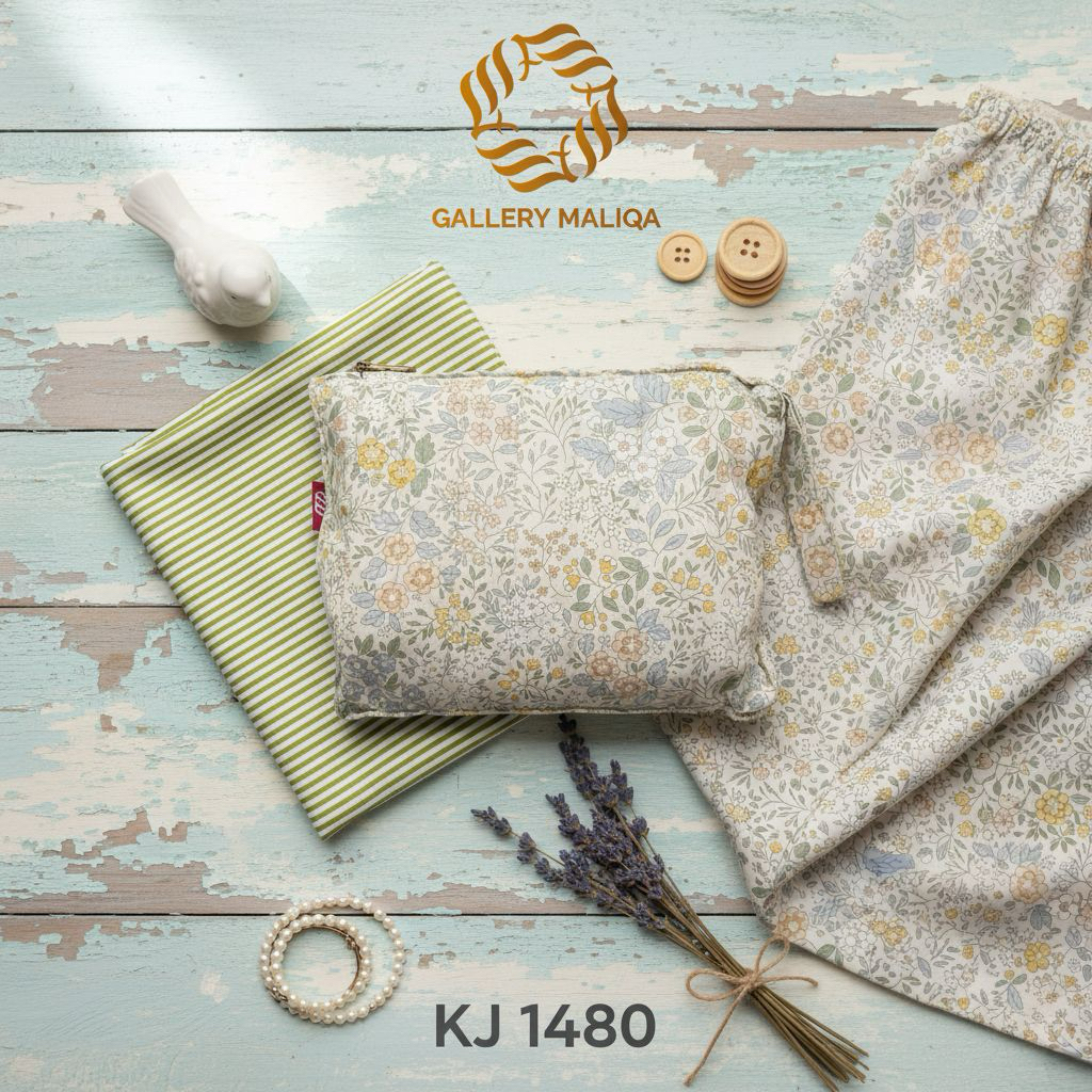 MALIQA - Mukena dewasa katun Jepang original maliqa