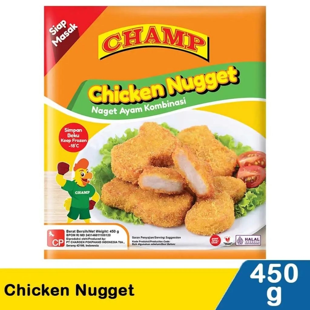 CHAMP Combination Chicken Nugget 450gr