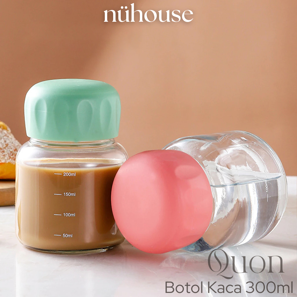 [Nuhouse] Botol Minum Mini 300ml ANTI TUMPAH Lucu Aesthetic - Tempat Air Minum Anak Sekolah Perempua