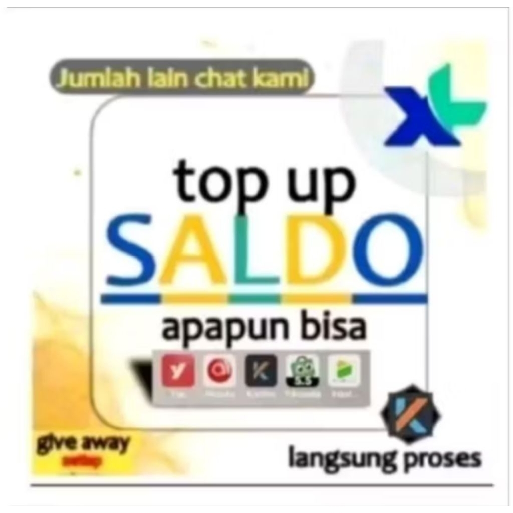 TERMURAH                                                                                 TOPUP SALDO