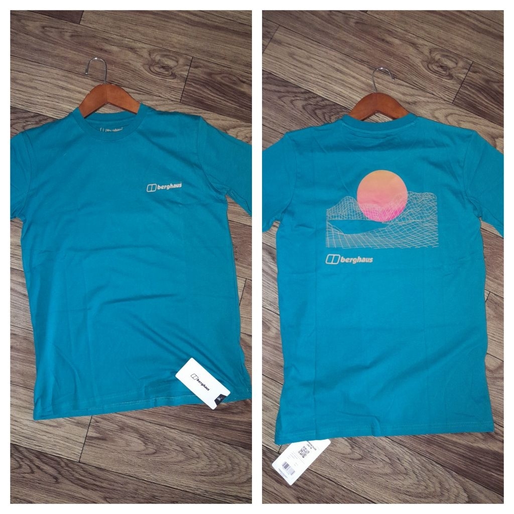 Kaos T Shirt Berghaus Mountain Wear Original