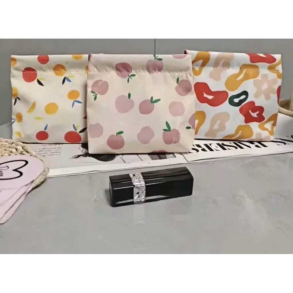 Pouch Make Up Kecil Organizer Make Up Size Mini Pouch Make Up Import Tas Kosmetik