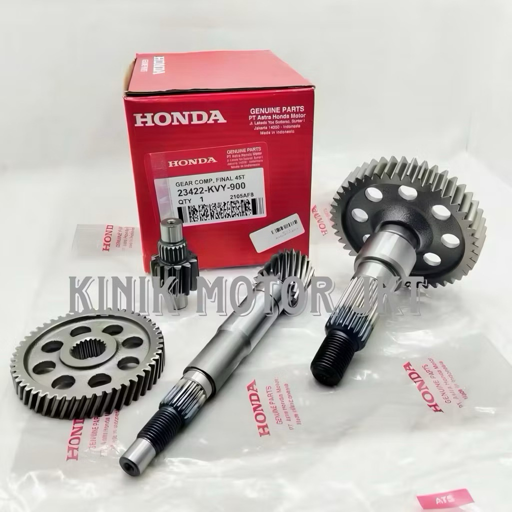 Gigi rasio set gear rasio beat karbu scoopy spacy karbu kvy