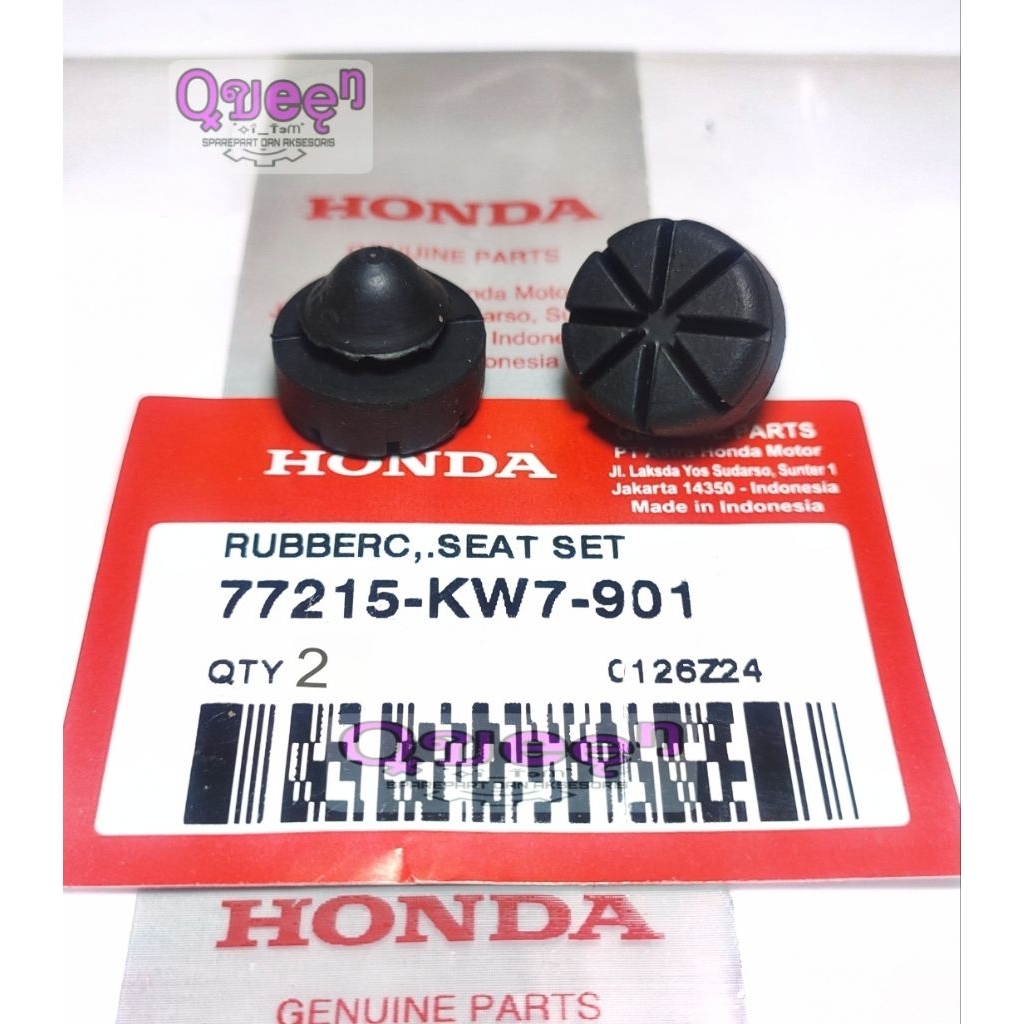 Karet bantalan jok Honda Sonic 150 Super Club CRF 150L Supra GTR Karet ganjel dudukan jok Honda Supe