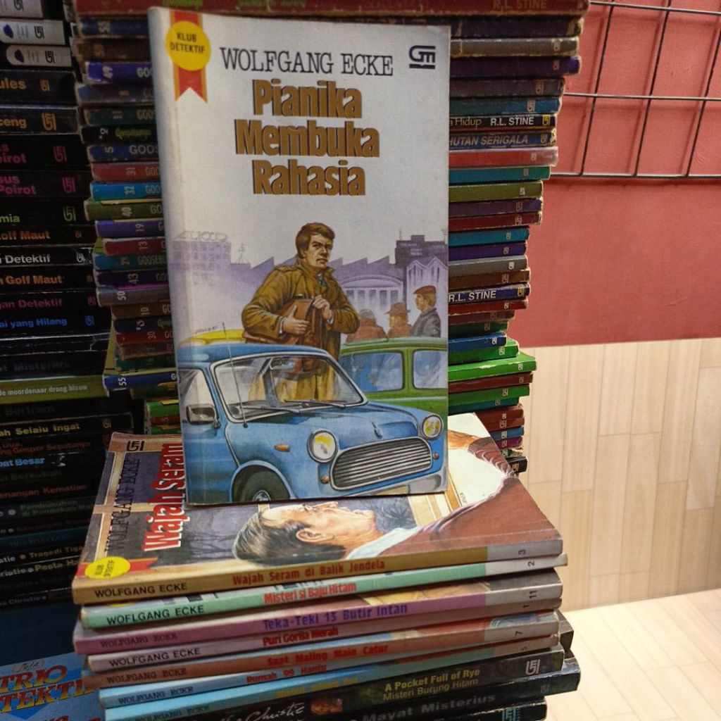 Novel Serial Klub Detektif by Wolfgang Ecke Original Ready Banyak Judul Preloved