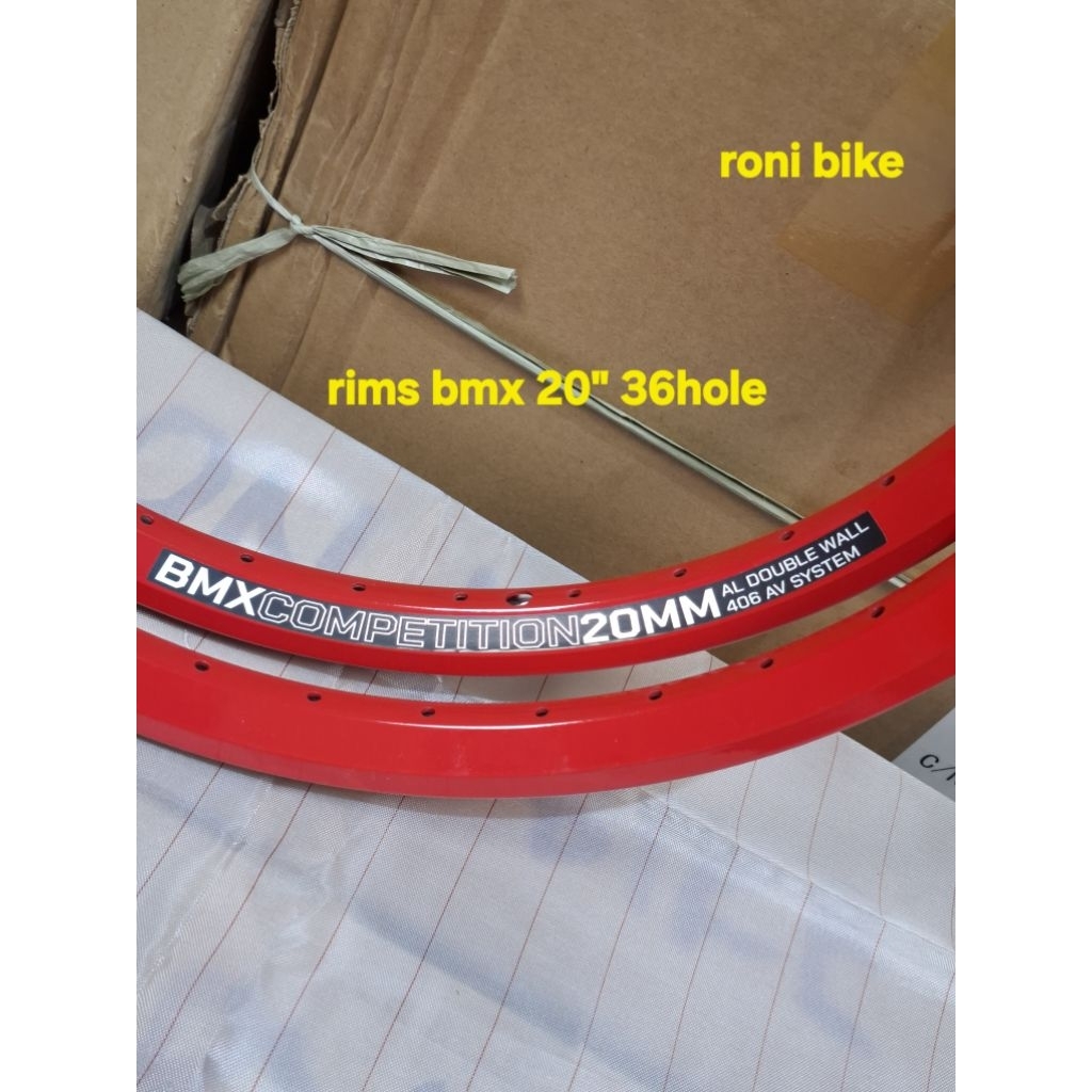 Rims velg BMX Competition 20inch 36hole