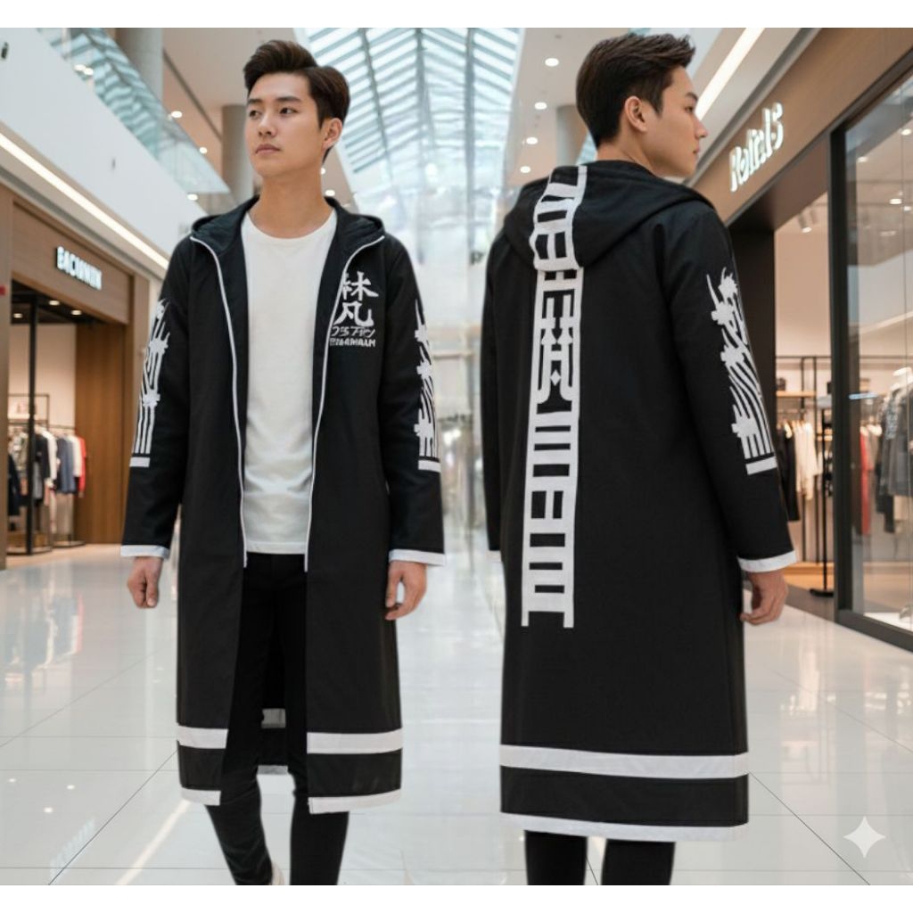 jubah anime brahman kawaragi senju tokyo revengers motif