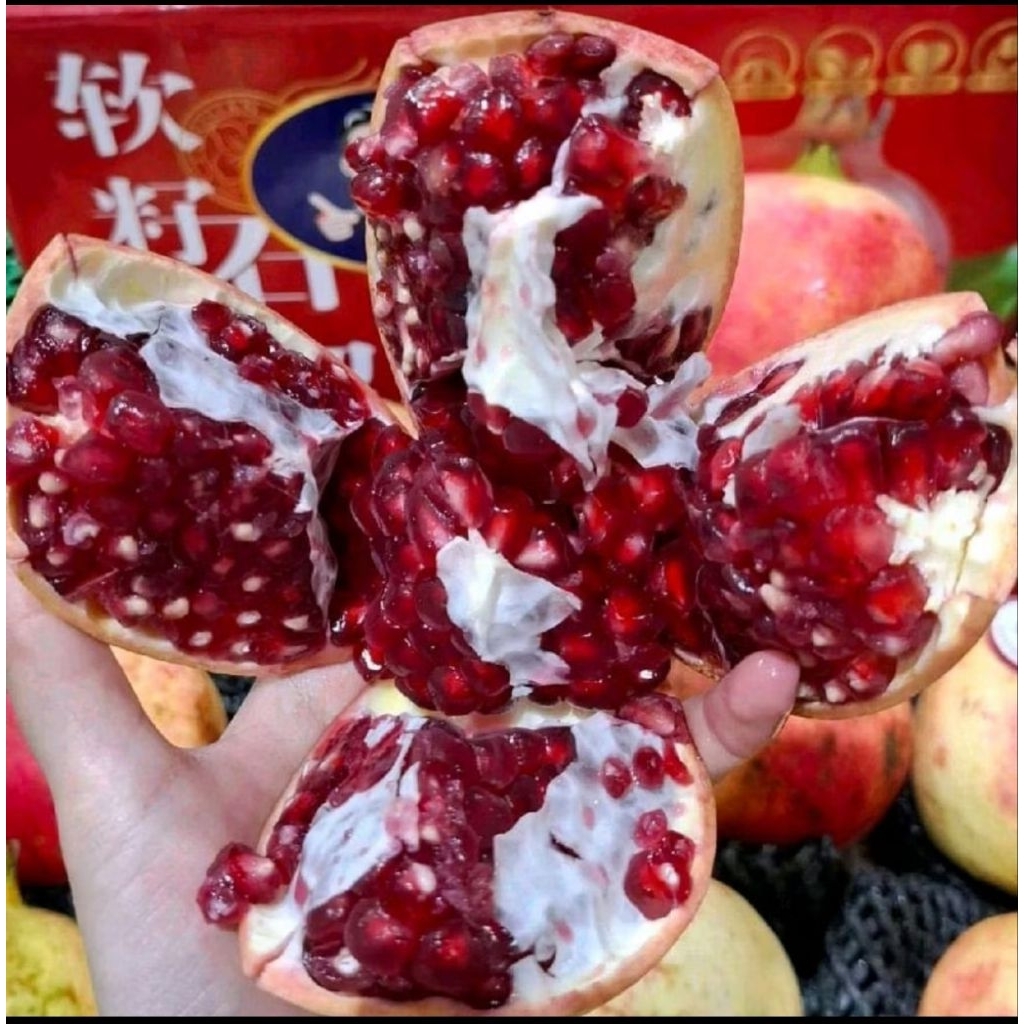 buah delima import China delima manis segar 1 kg