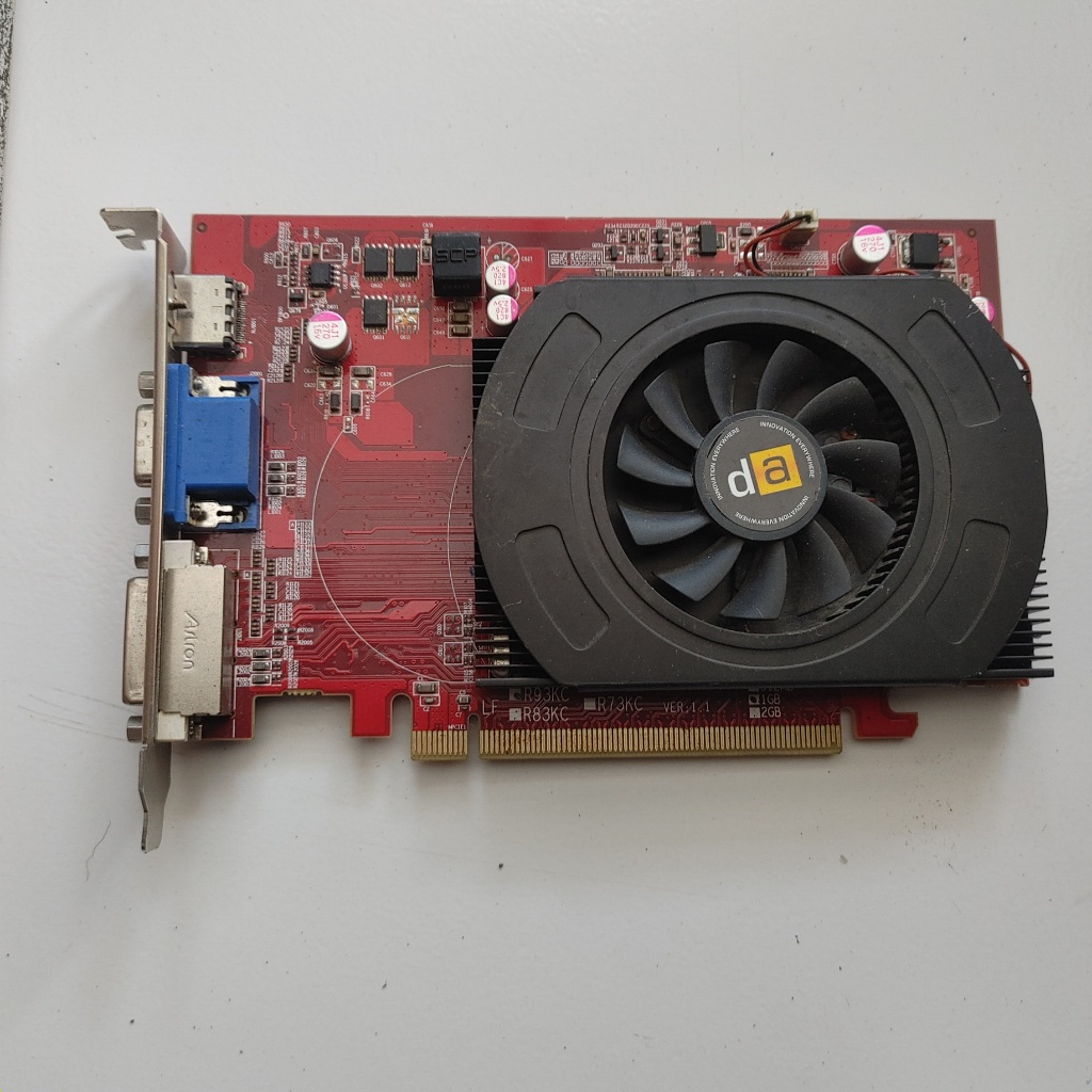 Vga card ati radeon HD 6570 1GB kondisi rusak