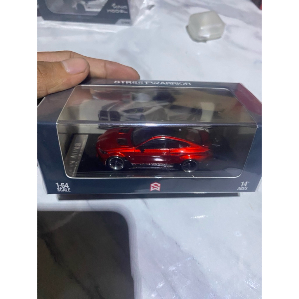 Street Weapon 1:64 - BMW M4 G82 Body Kit (RED) Unseal