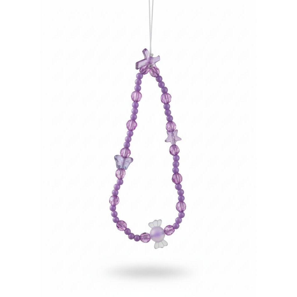 GANTUNGAN HP / STRAP HP WARNA UNGU