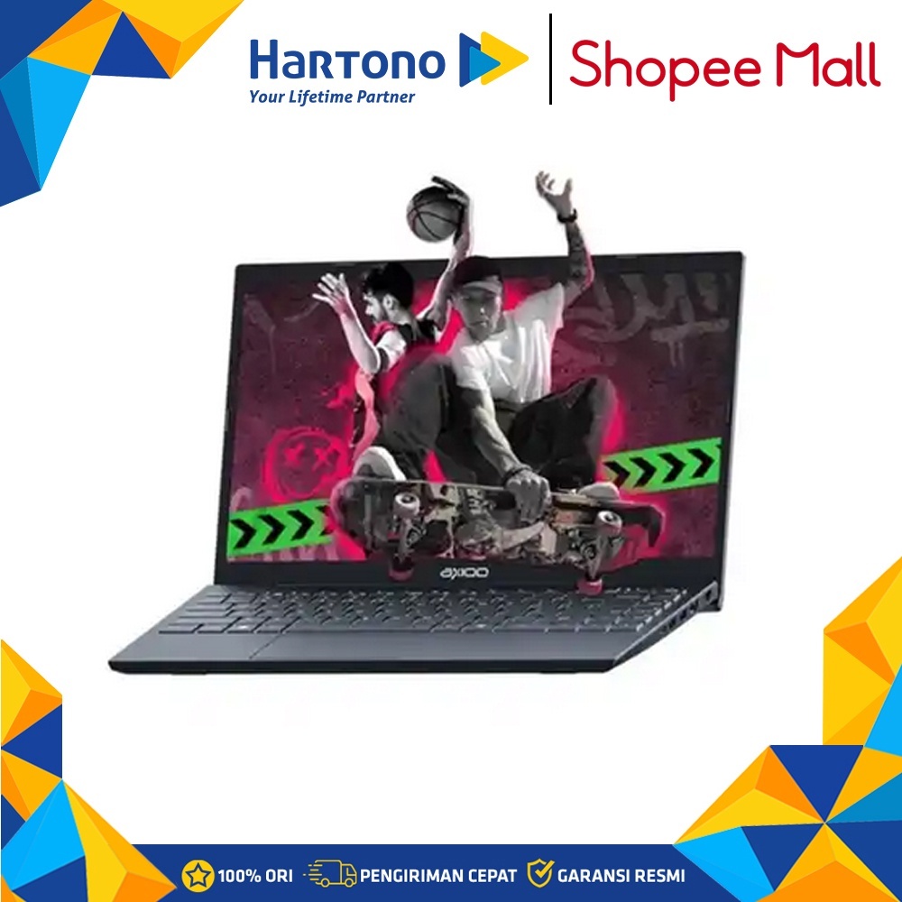 Axioo Laptop Hype 3 11 Gen Intel Core I3-1125G4 8G 256G 14" W11 OHS