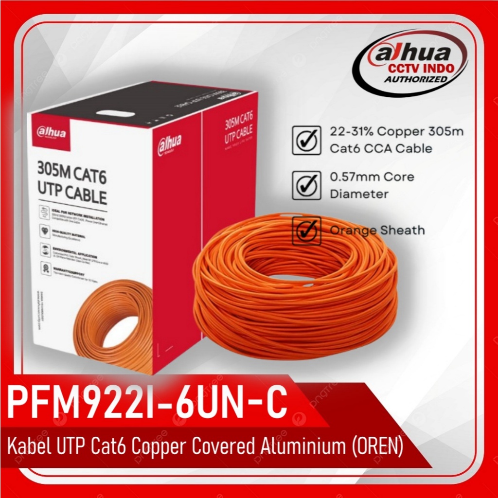 Dahua Kabel UTP/LAN Cat6 305M