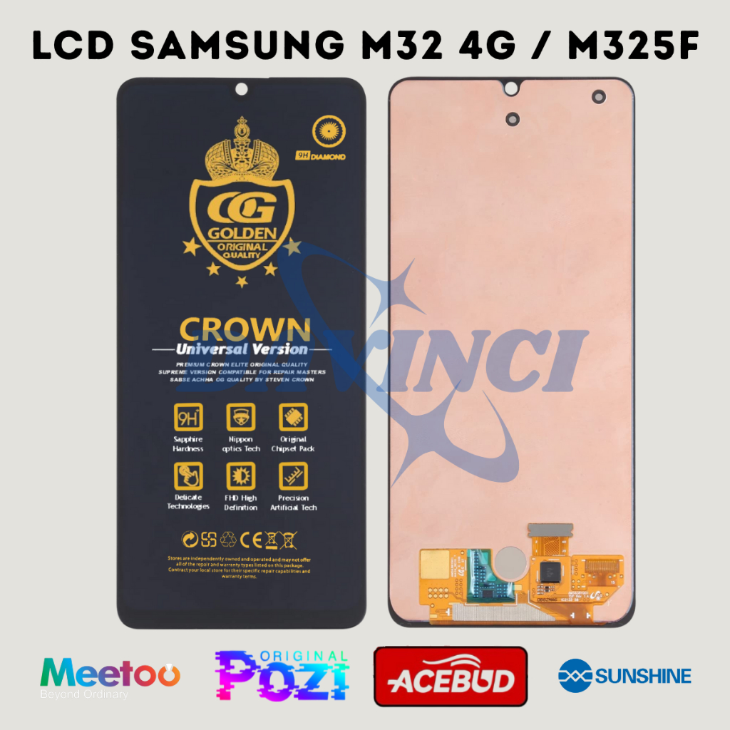 LCD SAMSUNG M32 4G / (SAMSUNG GALAXY M32 4G) / M325F TOUCHSCREEN FULLSET COMPLETE ORIGINAL