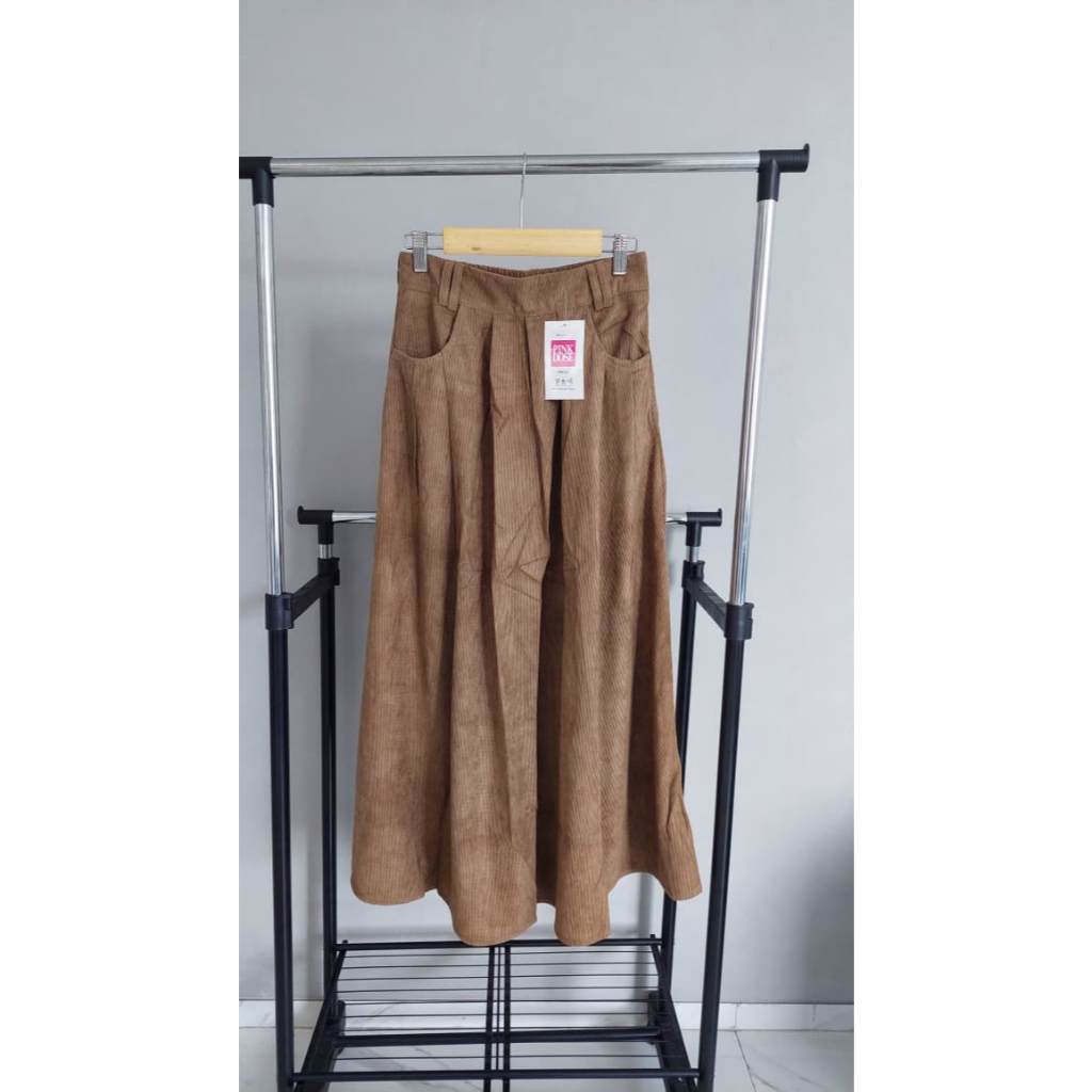 Manika Moscow Long Corduroy Skirt