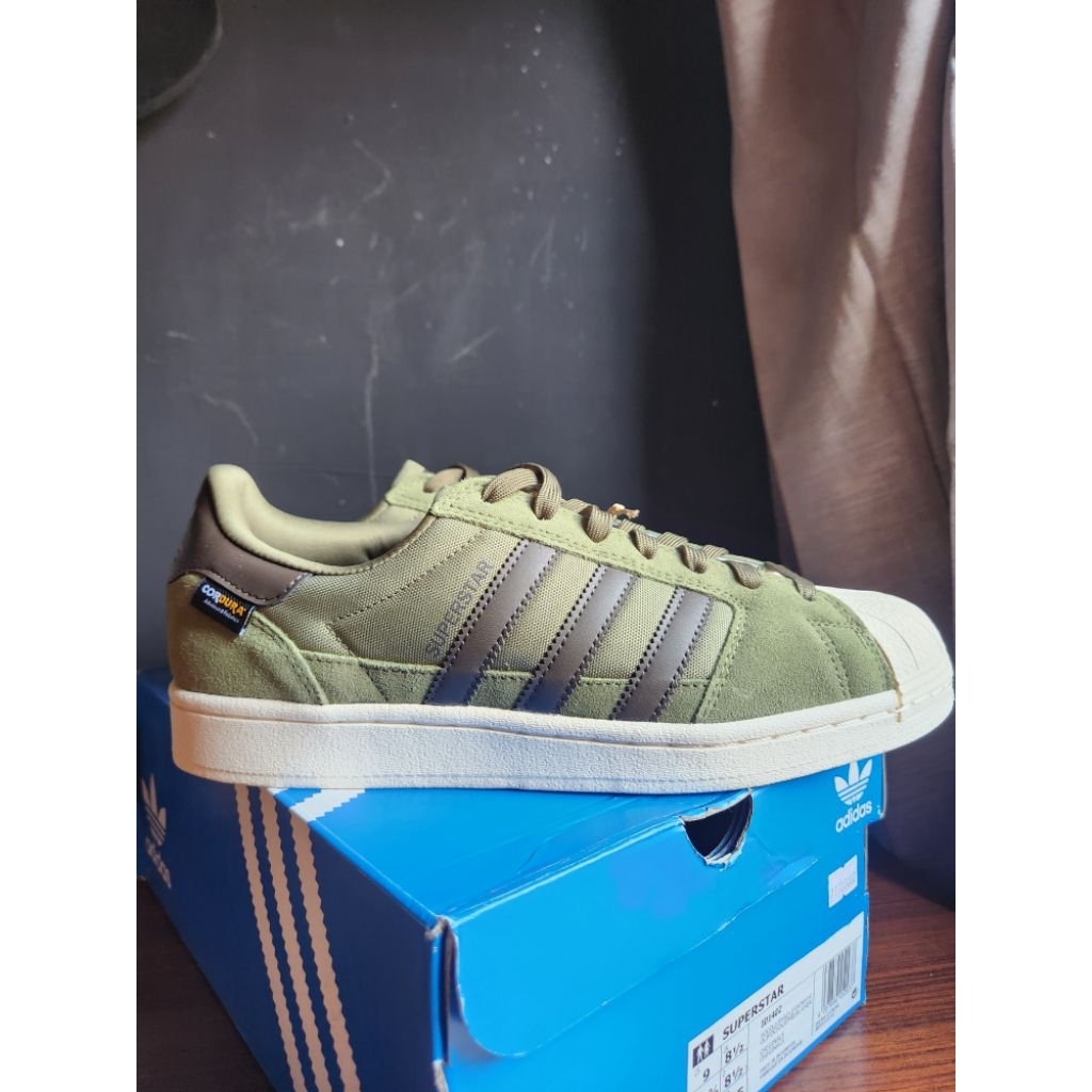 Adidas Superstar Cordura Olive Green