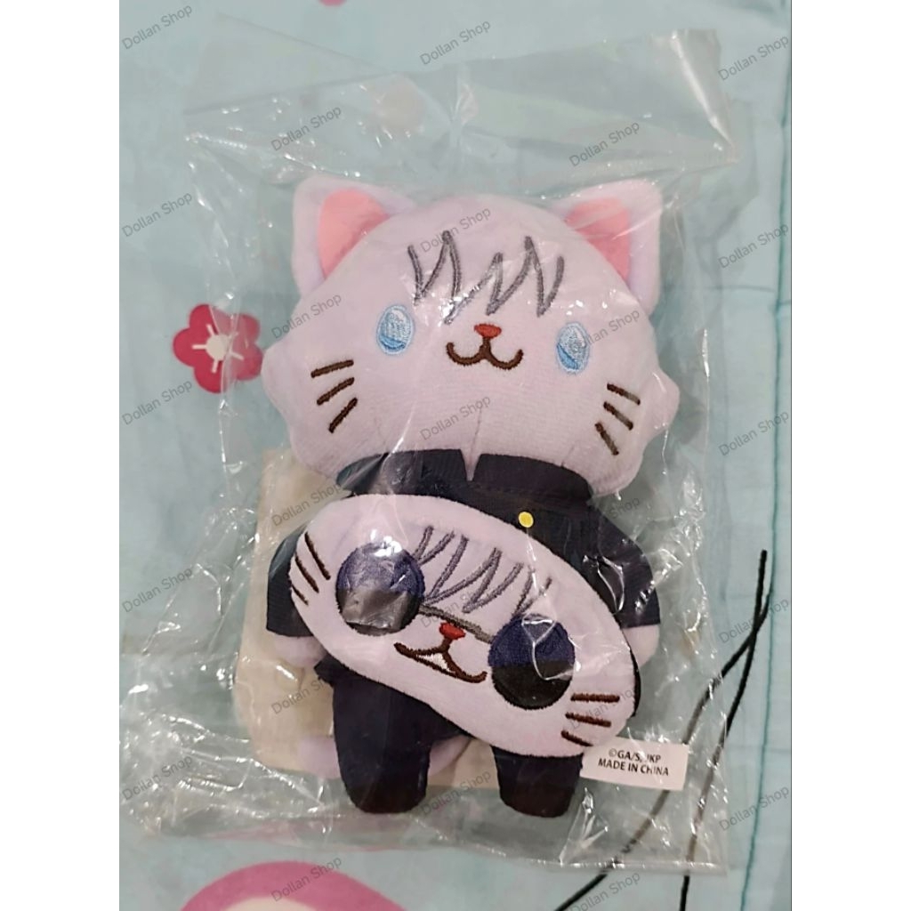 gojo plush withcat with cat anime merch