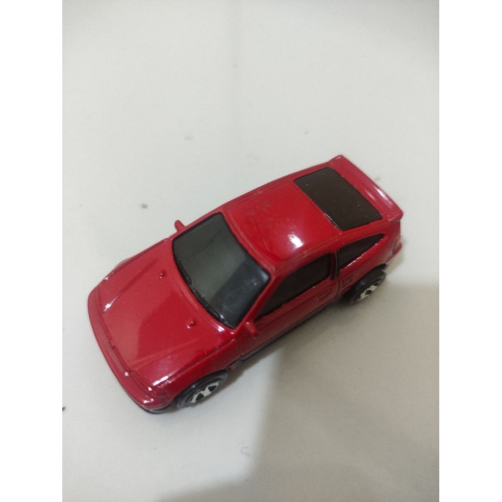 hotwheels honda crx merah