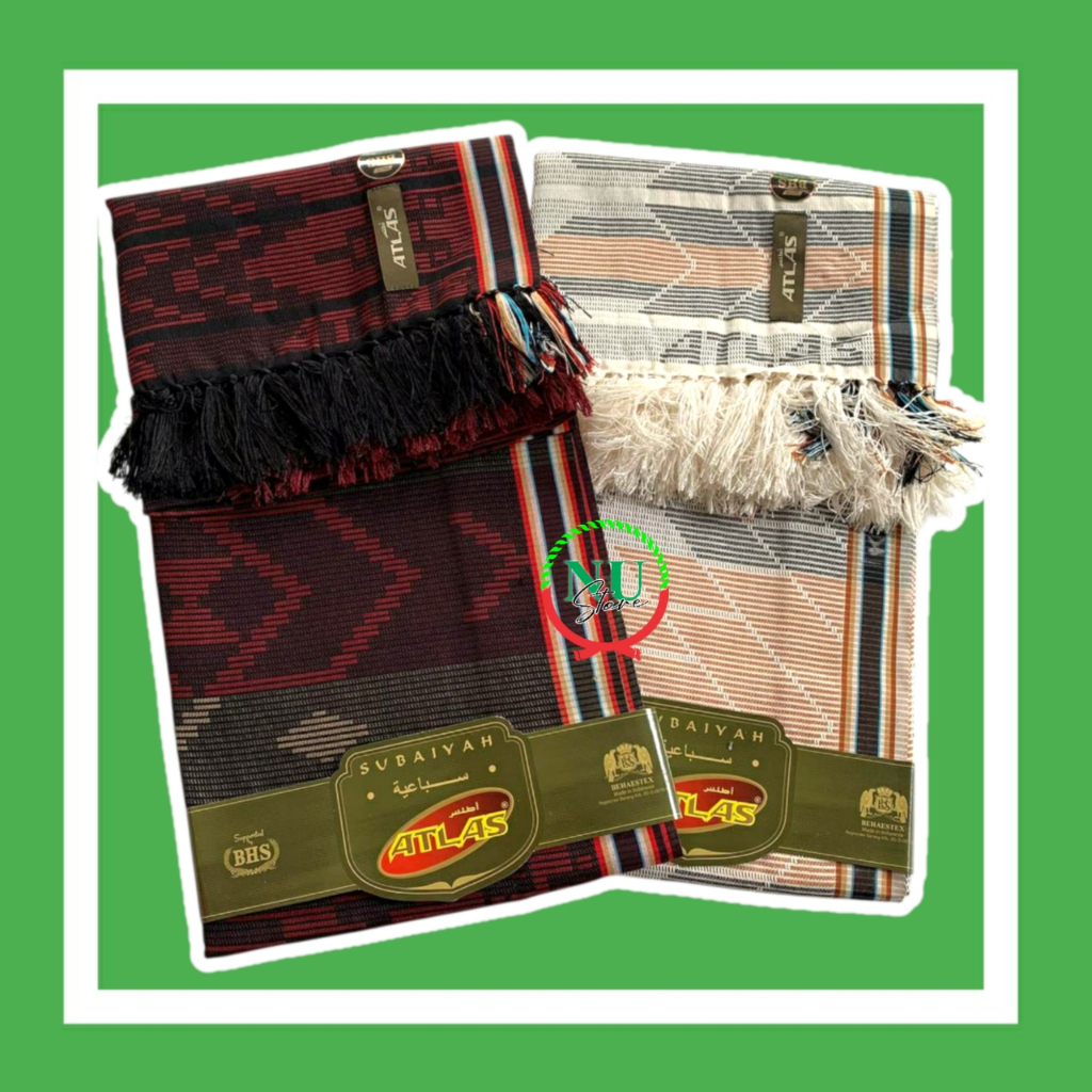 Surban Subaiyah Premium /Sorban Subaiyah New Produk BHS/Atlas Sorban Subaiiysh/ Atlas Sorban /  Atla