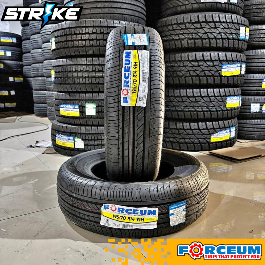 Forceum Ecosa 195 70 R14 Ring 14 Ban mobil Ban Baru Radial Tubeless Mobil Innova Avanza Kijang Phant