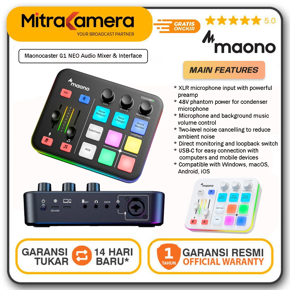 Maonocaster G1 NEO Audio Mixer & Interface