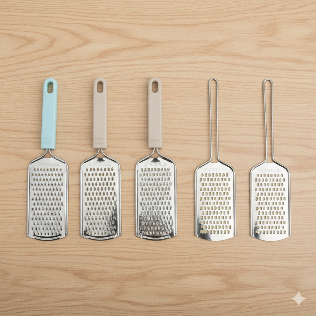 Parutan Keju Stainless Kecil & Besar