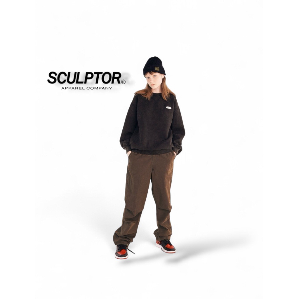 Gradation Retro Sweatshirt [BLACK] Sculptor Apparel Company