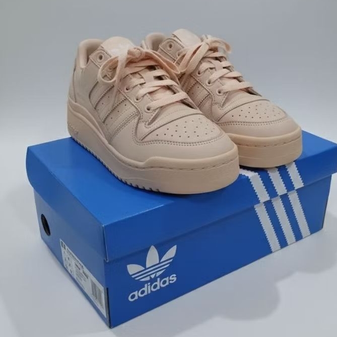 prelovedccjaksel _ (NEW) Sepatu Sneakers Wanita ADIDAS FORUM BOLD STRIPES W IF9507 ORIGINAL