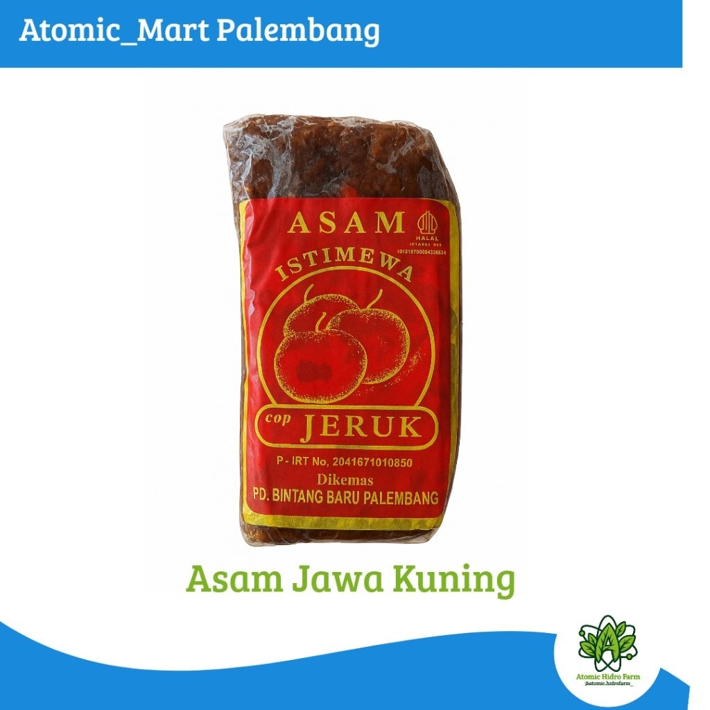 Asam Jawa (Warna Kuning Tanpa Biji)