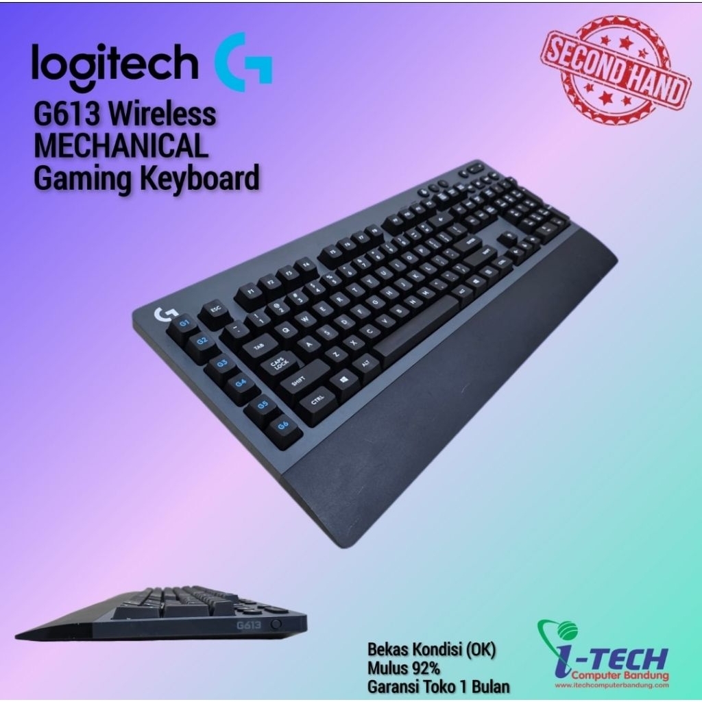 Logitech G613 Wireless MECHANICAL Gaming Keyboard