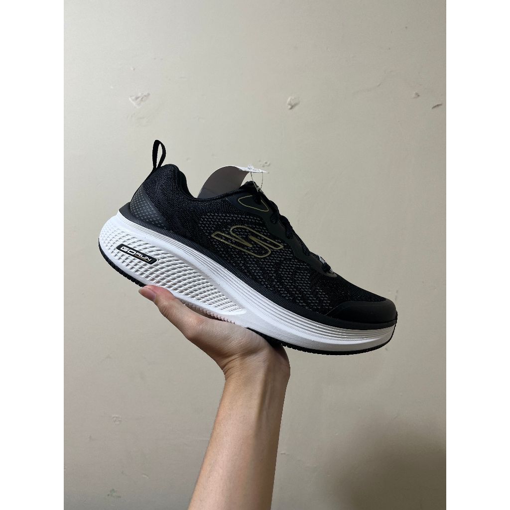 SEPATU SKECHERS GO RUN ELEVATE 2 BLACK ORIGINAL 220848BLK