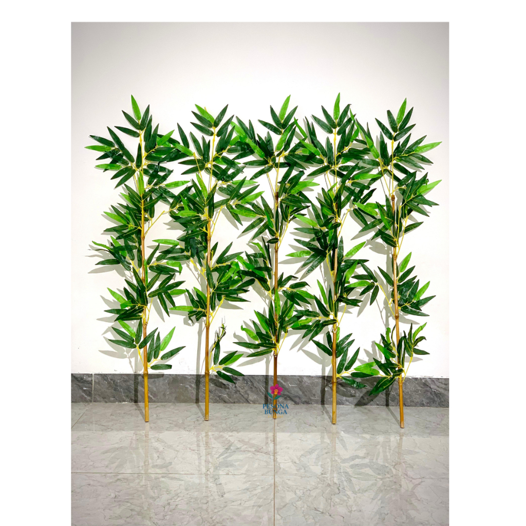 Batang Bambu Artificial /pohon plastik/ pohon bambu/ bambu partisi/ pohon partisi/ bambu dekorasi/ b
