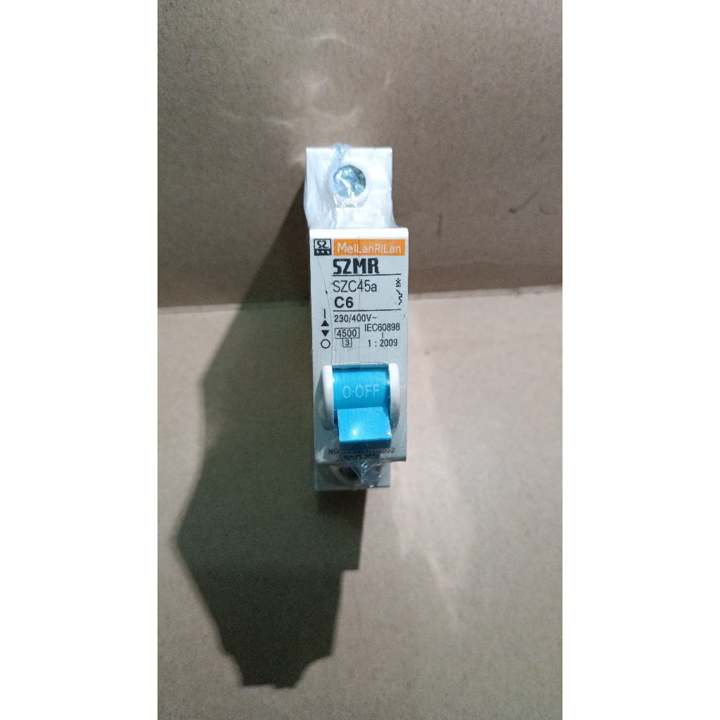 6050 mcb ncb szmr meilanrilan szmr cb 6a 6ampere 6 ampere