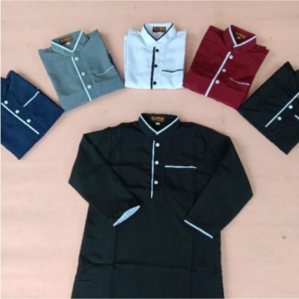 Jubah anak Laki Laki  2 -12 tahun