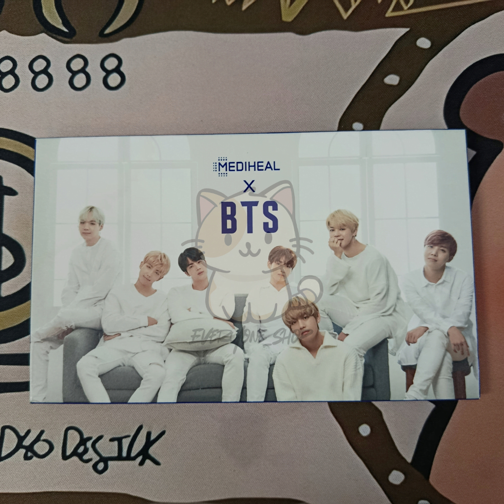BTS x Mediheal Postcard Set Hydrating Brightening