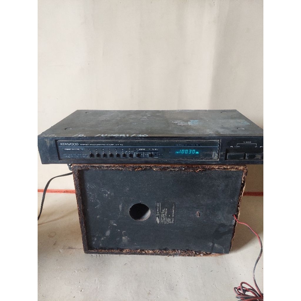 KENWOOD KT-34 AM FM STEREO TUNER  MINUS