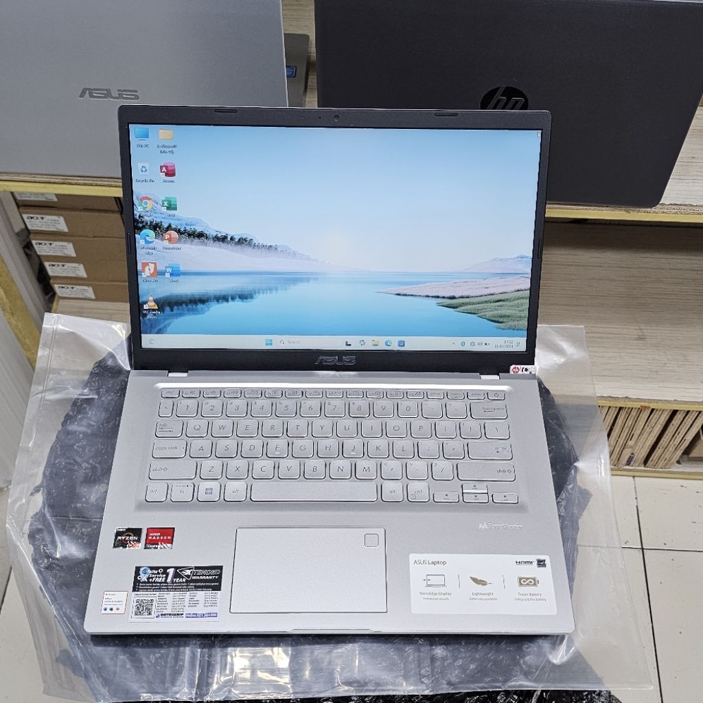 Laptop Asus VivoBook M415D Amd Ryzen 3-3250U RAM 8GB SSD 256GB Generasi Terbaru
