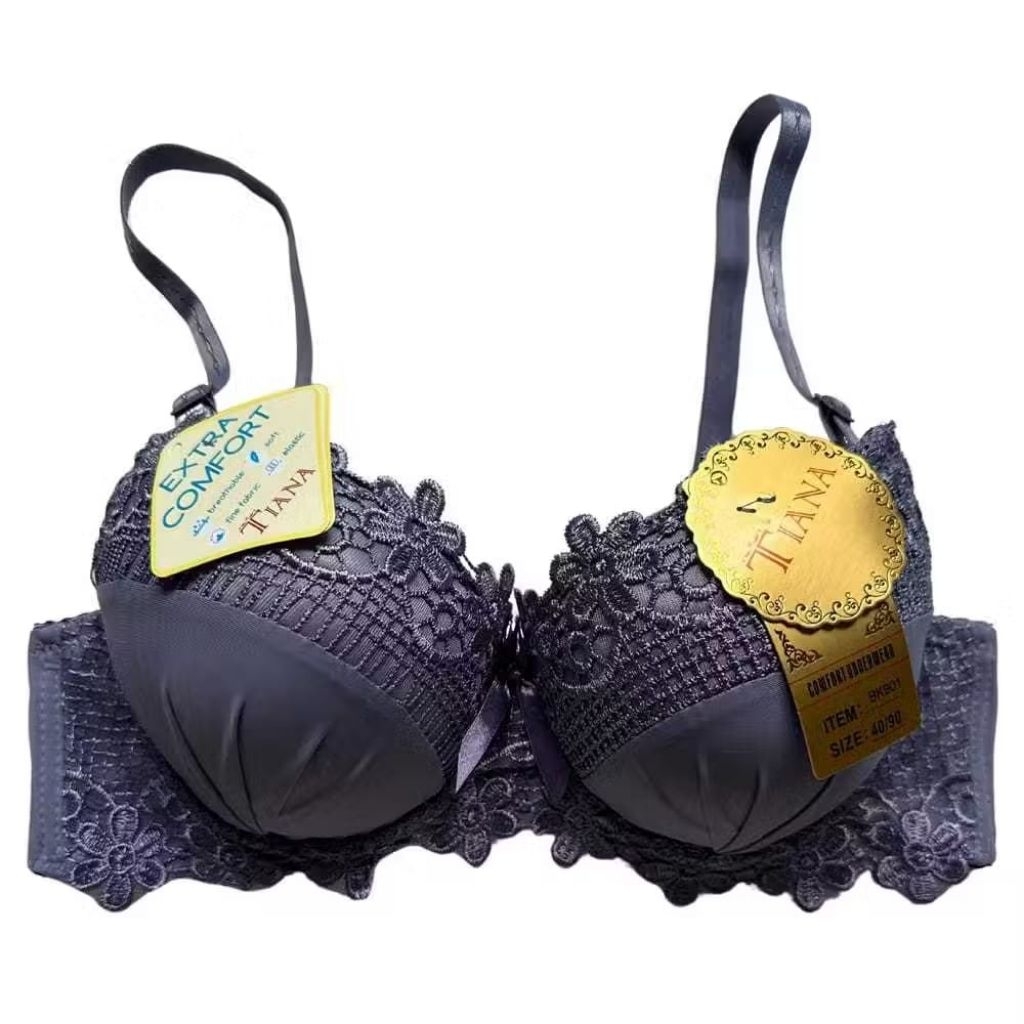 Bh Bra Tiana Bk903 kawat Busa Tebal Kait 3 Ukuran 38 - 44